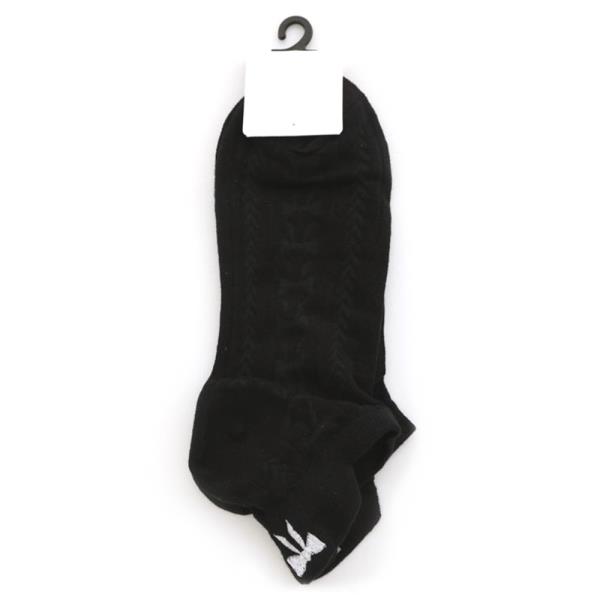 EMBROIDERED BOW SHORT SOCK