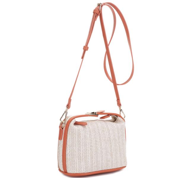 STYLISH STRAW DESIGN CROSSBODY BAG