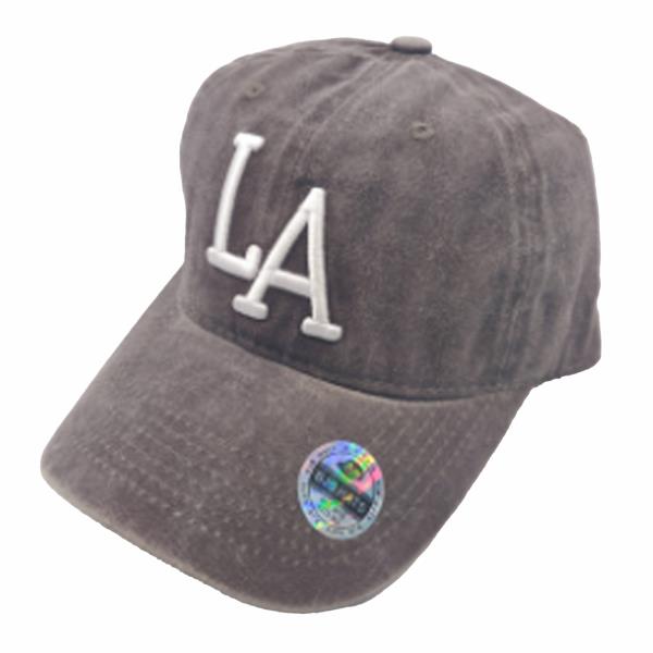 "LA" BASEBALL WASH CAP