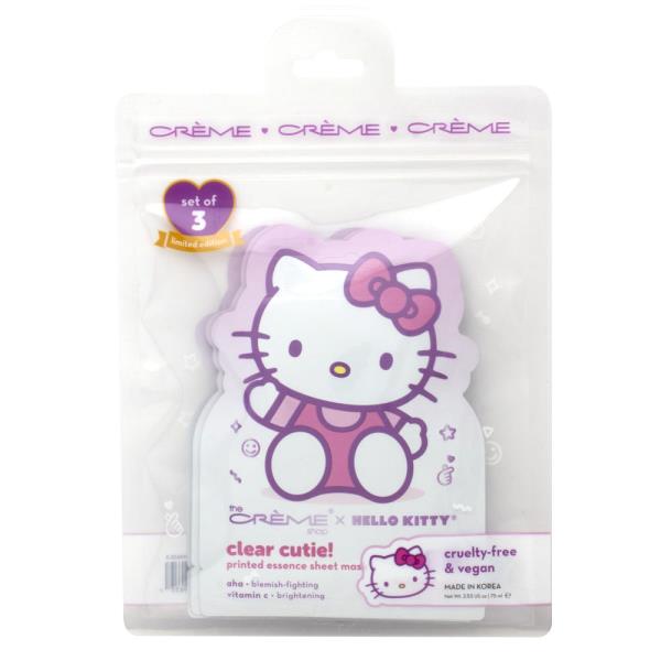 THE CREME SHOP HELLO KITTY CLEAR CUTIE SHEET MASK