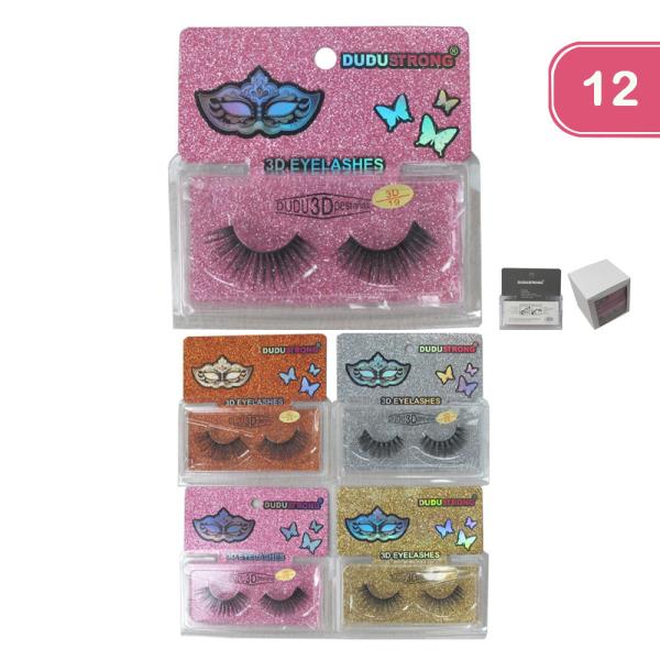 3D EYELASHES (12 UNITS)