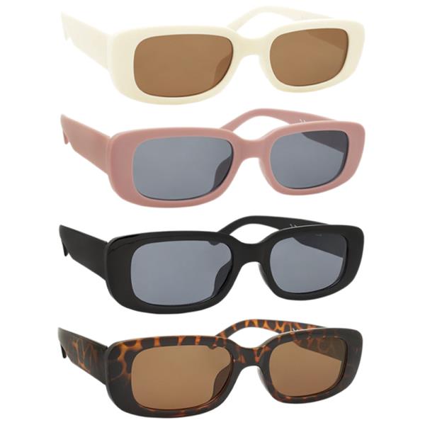 SQUARE ROUNDED SUNGLASSES 1DZ