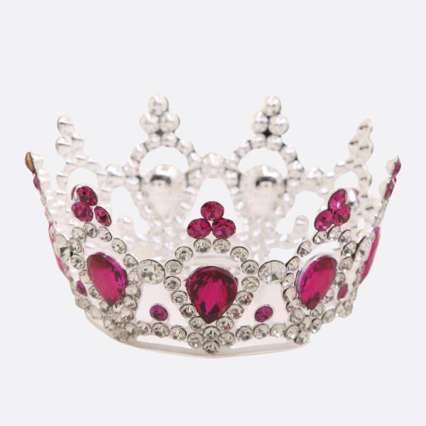 LUXURY RHINESTONE CRYSTAL TIARA