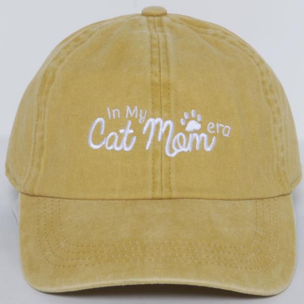 IN MY CAT MOM ERA BALL CAPS