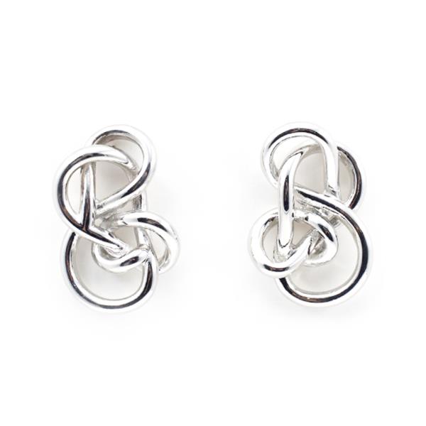 ORGANIC SHAPE METAL EARRING