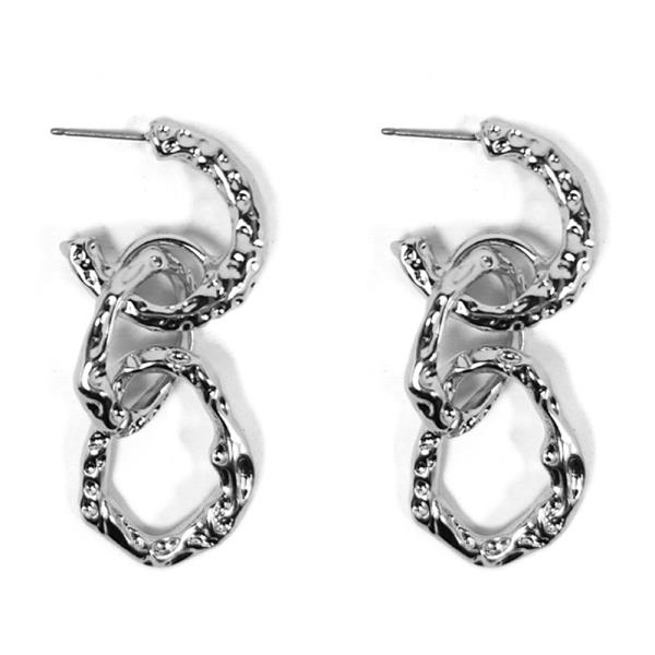 MULTI SHAPE METAL EARRING