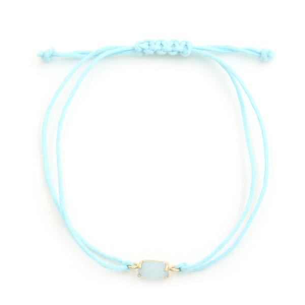 STONE DAINTY THREAD BRACELET