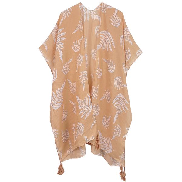 TWO TONE PRINT LUREX KIMONO