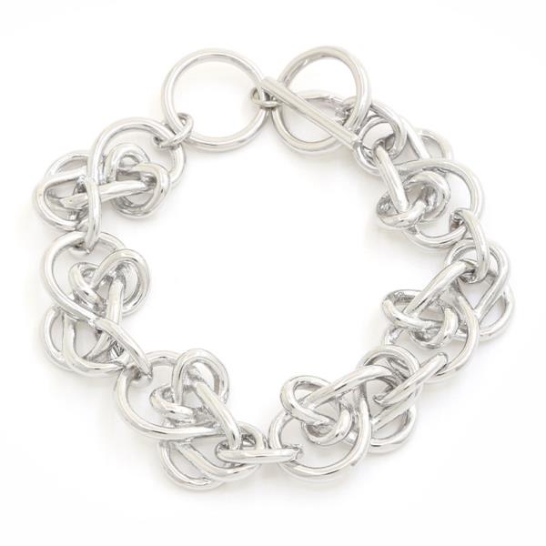 OVAL LINK METAL BRACELET