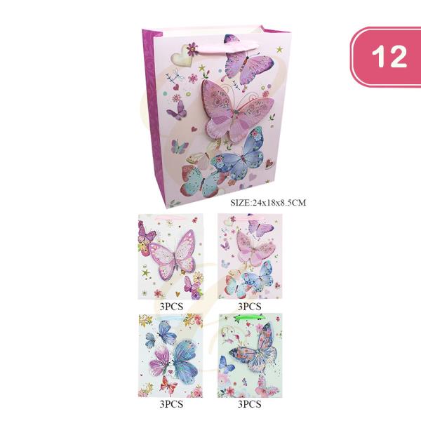 3D BUTTERFLY GIF BAG (12 UNTIS)