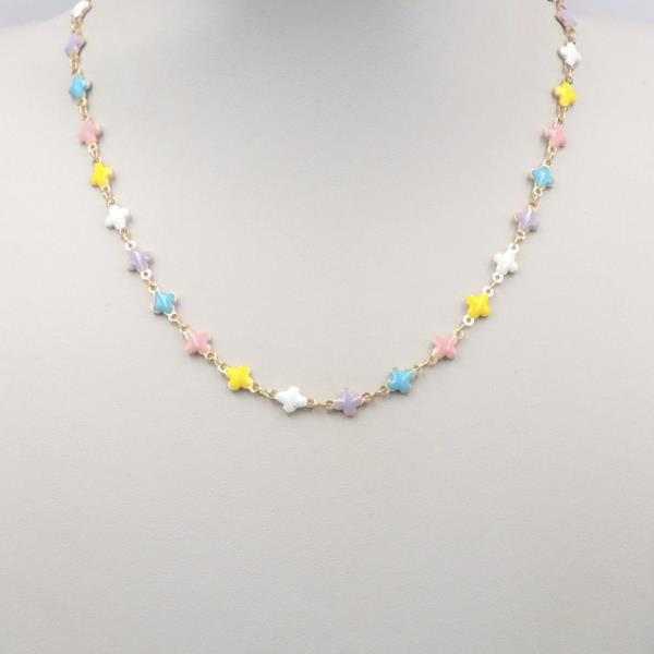 FLOWER CHAIN NECKLACE