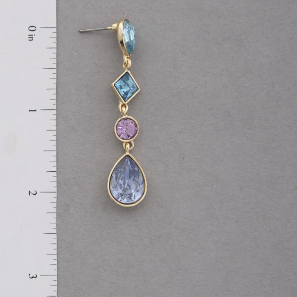 STONE DROP EARRING