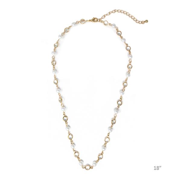 PEARL STONE NECKLACE