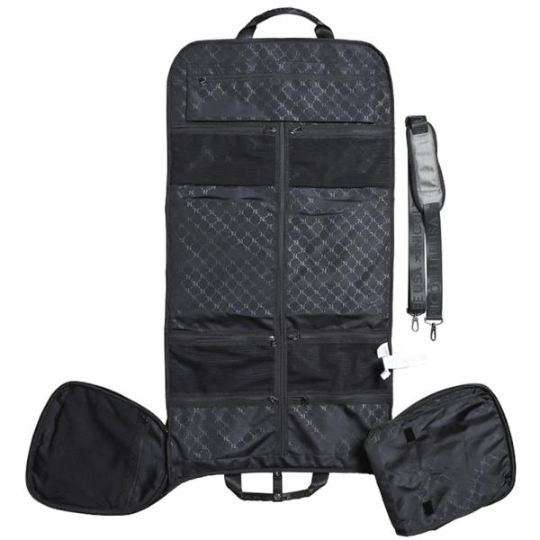 NICOLE LEE MENS COLLAPSIBLE DUFFEL BACKPACK AND GARMENT CONVERTIBLE BAG