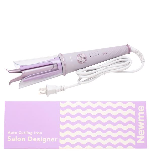 NEWME PURPLE ICE CREAM CURLING IRON- 1.1 INCH (28MM) AUTO CURLER