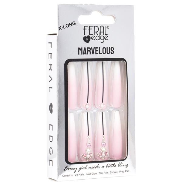 FERAL EDGE MARVELOUS EVERY GIRL NEEDS A LITTLE THING NAIL DECORATION SET