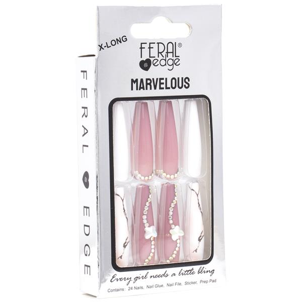 FERAL EDGE MARVELOUS EVERY GIRL NEEDS A LITTLE THING NAIL DECORATION SET