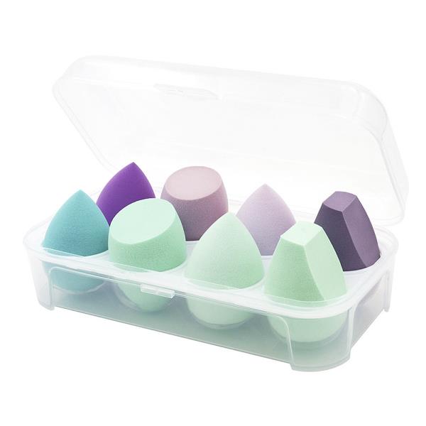 8 PCS SOFT TOUCH BLENDING SET BLUE LAVENDER