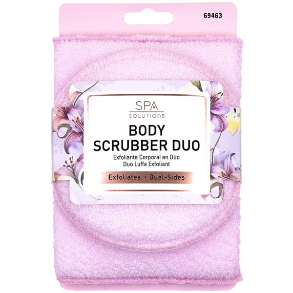 BODY SCRUBBER DUO PINK