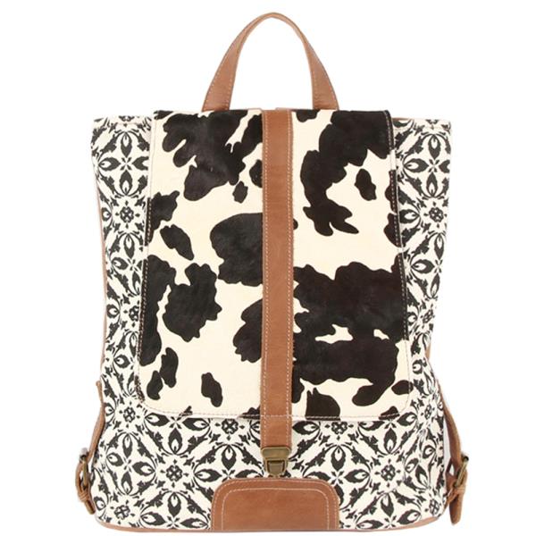 COW DESIGN HANDLE BACKPACK