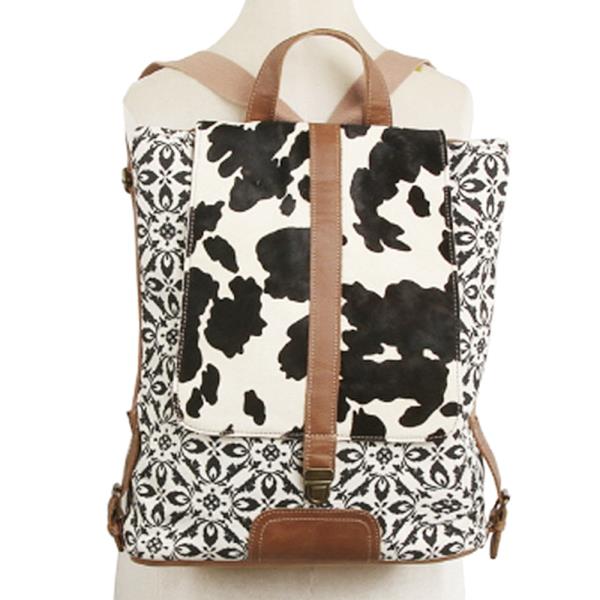 COW DESIGN HANDLE BACKPACK