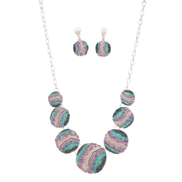 STATEMENT NECKLACE EARRING SET