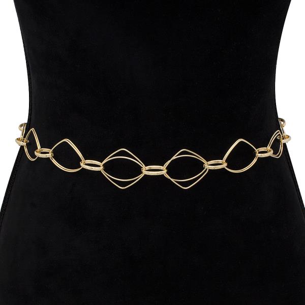 SHAPED FASHION LINKED HOOK BELT