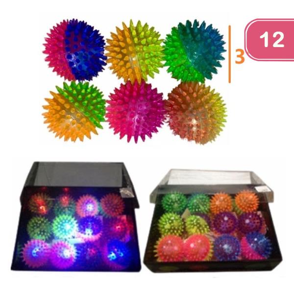 LIGHT UP BOUNCE BALL TOY (12 UNITS)