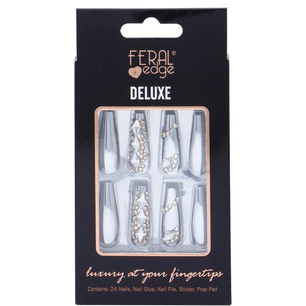 FERAL EDGE DELUXE31 LUXURY AT YOUR FINGERTIPS NAIL DECORATION SET