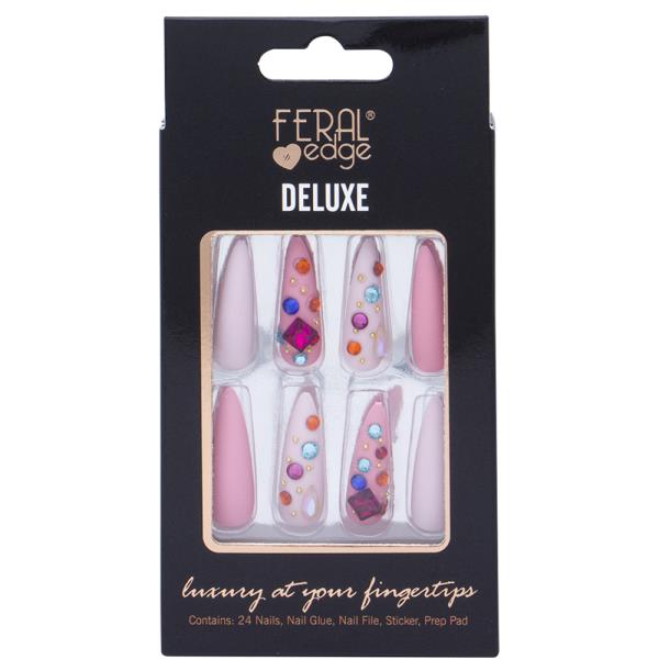 FERAL EDGE DELUXE29 LUXURY AT YOUR FINGERTIPS NAIL DECORATION SET