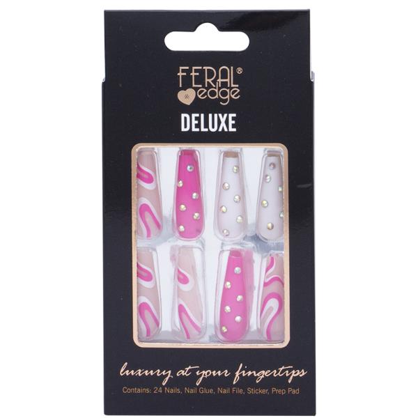 FERAL EDGE DELUXE24 LUXURY AT YOUR FINGERTIPS NAIL DECORATION SET