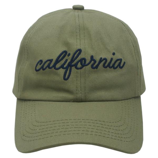 CALIFORNIA SCRIPT BASEBALL CAP