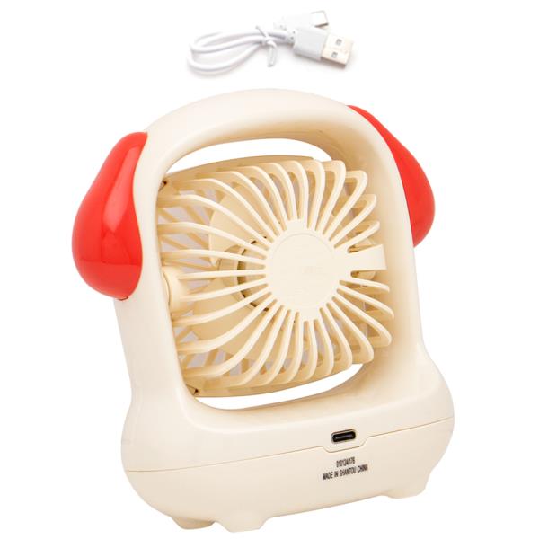 ARTIC SNOW DOG DESKTOP FAN