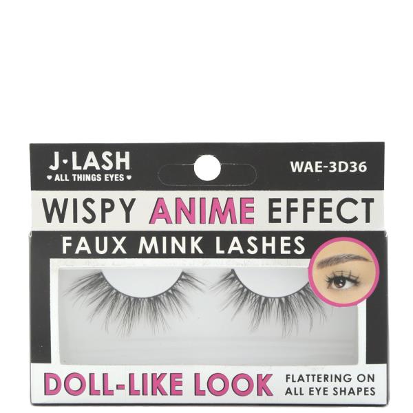 J LASH WISPY ANIME EFFECT FAUX MINK LASH