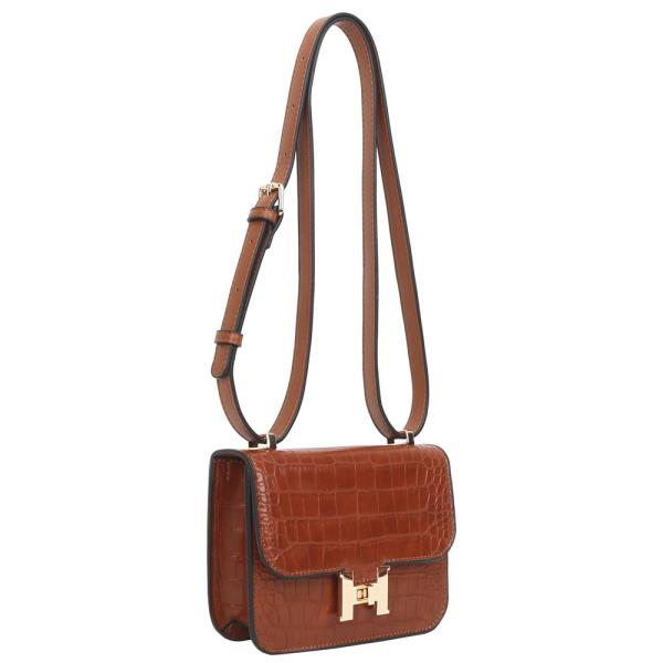 H BUCKLE CROSSBODY BAG WITH WALLET