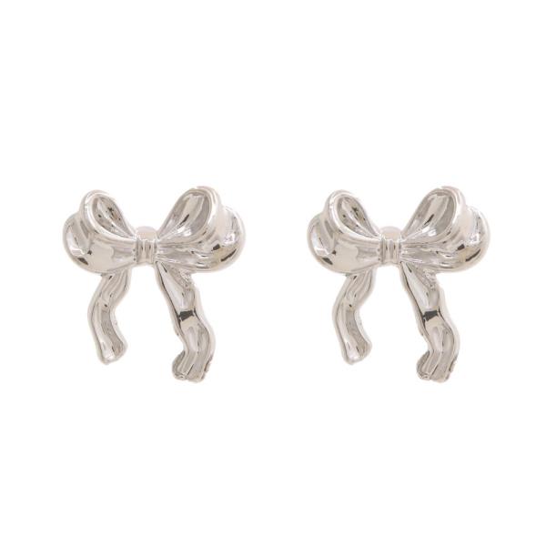 SDJ RIBBON BOW POST EARRING