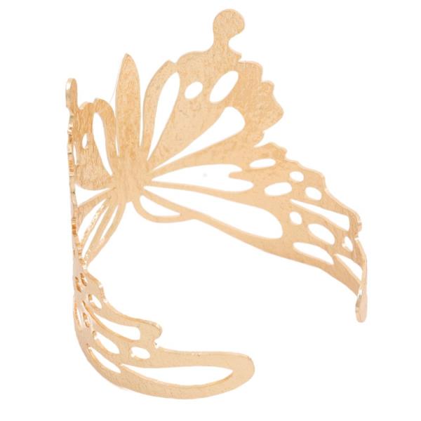 SDJ BUTTERFLY METAL CUFF BRACELET