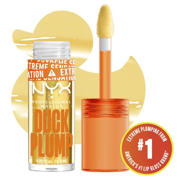 NYX DUCK PLUM HIGH PIGMENT PLUMPING LIP GLOSS (3 UNITS)