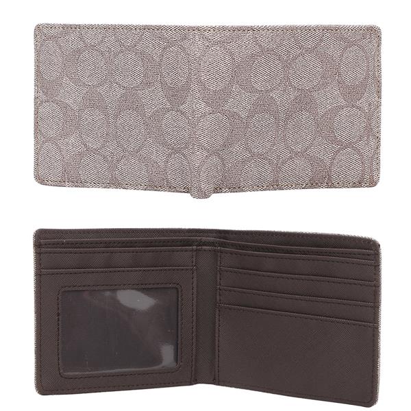 STYLISH OVAL PRINT MULTI SLOT WALLET