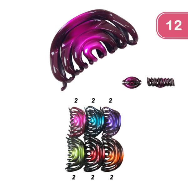 HAIR CLIPS (12 UNITS)