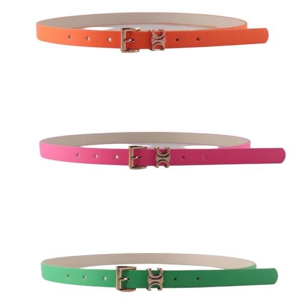 METAL BUCKLE BELT 3 PC SET