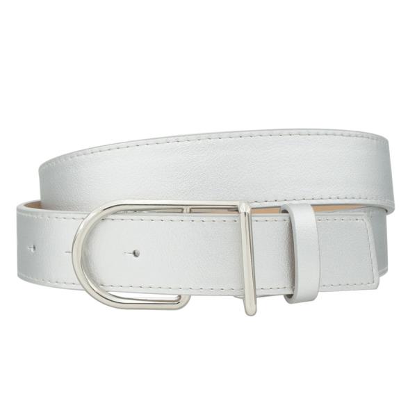 ASYMMETRICAL WIRED D BUCKLE BELT