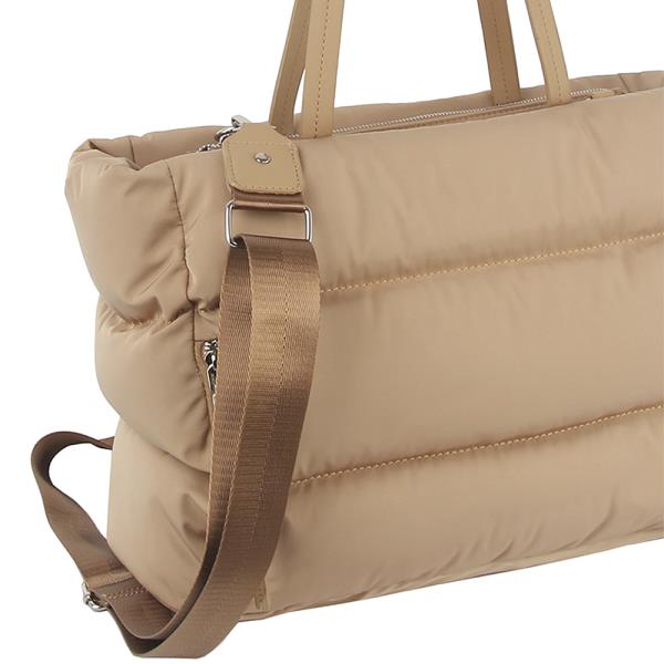 STYLISH PUFFER PADDING TOTE BAG W STRAP