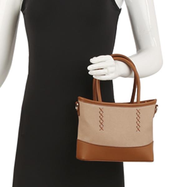 TRENDY HANDLE SATCHEL BAG