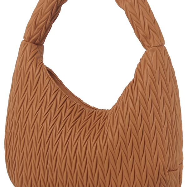 EMBOSSED STYLISH HOBO BAG