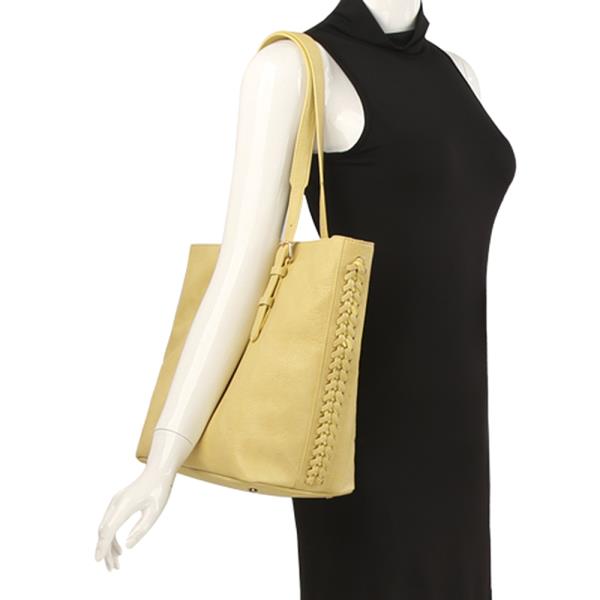 SMOOTH SHOULDER TOTE BAG