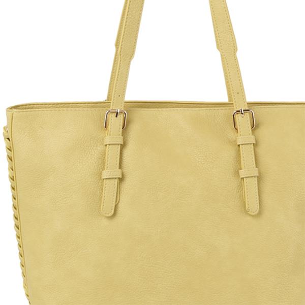 SMOOTH SHOULDER TOTE BAG