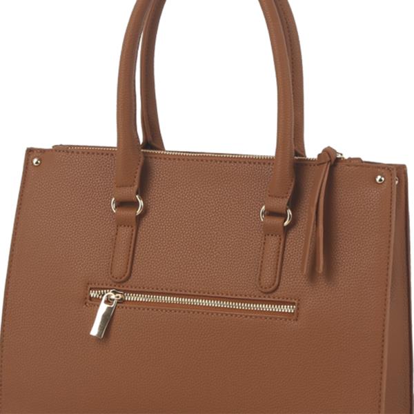 2IN1 SMOOTH SATCHEL W CLUTCH SET