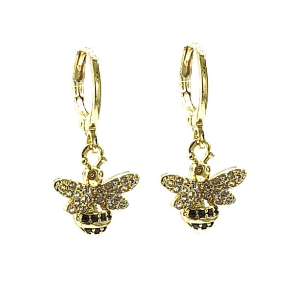 BEE CUBIC ZIRCONIA EARRING