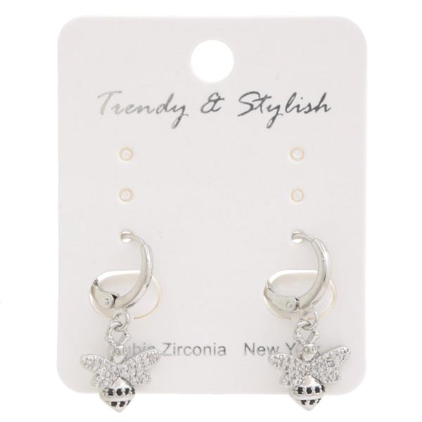 BEE CUBIC ZIRCONIA EARRING